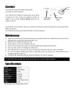 Preview for 3 page of Global Industrial 641767 Instruction Manual