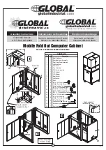 Global Industrial 695429BK Assembly Instructions Manual предпросмотр