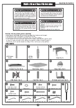 Preview for 3 page of Global Industrial 695436 Assembly Instructions Manual