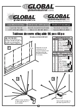 Предварительный просмотр 5 страницы Global Industrial 695468 Assembly Instructions Manual