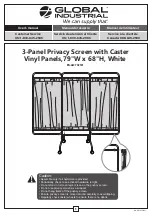 Preview for 1 page of Global Industrial 732141 User Manual