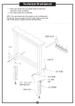 Preview for 2 page of Global Industrial Bench-In-A-Box B2334698 User Manual