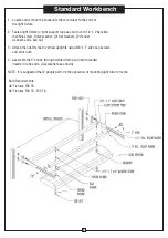 Предварительный просмотр 6 страницы Global Industrial Bench-In-A-Box B2334702 User Manual