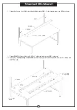 Предварительный просмотр 8 страницы Global Industrial Bench-In-A-Box B2334702 User Manual