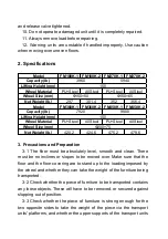 Preview for 4 page of Global Industrial FM180K Instruction Manual