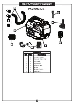 Preview for 3 page of Global Industrial HEPA 641808 User Manual