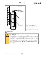 Предварительный просмотр 51 страницы Global Industrial MFS YORK STORMOR M-700 Construction And Owners Manual