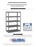 Global Industrial RXHS-361872 Assembly Instructions/Parts Manual preview