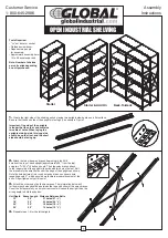 Preview for 1 page of Global Industrial Starter Assembly Instructions