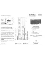 Preview for 1 page of Global Invacom Loftbox Installation Manual