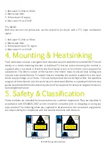 Preview for 3 page of Global Laser Cameo 1250 CW User Manual