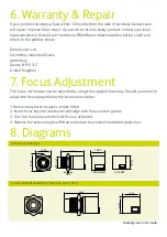 Preview for 4 page of Global Laser Cameo 1250 CW User Manual