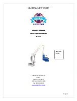 Global Lift ROTATIONAL R-375 Owner'S Manual preview