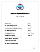 Preview for 2 page of Global Lift Superior S350NA Owner'S Manual