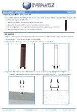 Global Light & Power LCC ARGI BL220271 Installation Instruction предпросмотр