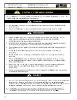 Preview for 4 page of Global Manufacturing GWE Series Operating Instructions Manual