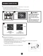 Предварительный просмотр 7 страницы GLOBAL OUTDOORS FP25006 Assembly And Care Instructions