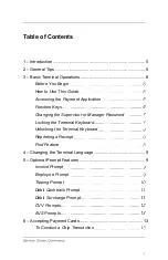 Preview for 2 page of Global Payments VX 820 Duet Quick Reference Manual