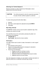 Preview for 8 page of Global Payments VX 820 Duet Quick Reference Manual