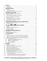 Preview for 3 page of Global Sensor Systems EC-265R User Manual