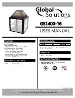 Preview for 1 page of Global Solutions GS1400-16 User Manual