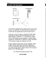 Предварительный просмотр 2 страницы Global Solutions Versa7 Owner'S Manual