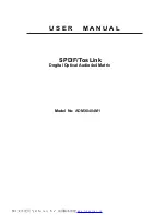 Global Sources ADMX0404M1 User Manual предпросмотр