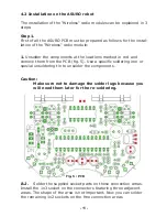 Preview for 11 page of Global Specialties ARX-WRL Instruction Manual