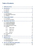 Preview for 2 page of Global Specialties LD-200P User Manual