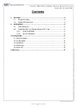 Preview for 3 page of Global Sun Tech WL 01 2454 25M0 User Manual