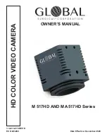 Global Surgical M 517HD Series Owner'S Manual preview