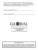 Preview for 2 page of Global Surgical SMR S 4000 Owner'S Manual