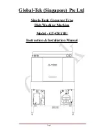 Global-Tek GT-CR1/BU Instruction & Installation Manual preview