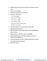 Preview for 6 page of Global Test Supply SFG-205 User Manual