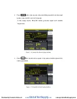 Preview for 21 page of Global Test Supply SFG-205 User Manual