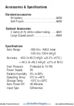 Preview for 9 page of Global Test Supply TPI 621 Instruction Manual