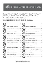 Global Water Solutions C2Lite Series Installation And Operating Manual preview