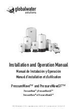 Global Water Solutions PressureWave Installation And Operation Manual предпросмотр