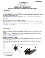 Global X GTX-2107 Care And Use Instructions Manual preview