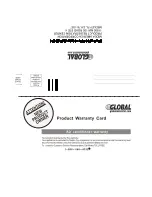 Предварительный просмотр 4 страницы Global 240113 User Manual