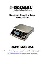 Preview for 1 page of Global 244280 User Manual