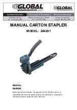 Предварительный просмотр 1 страницы Global 244291 Assembly Instructions Manual