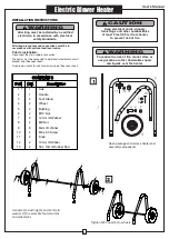 Предварительный просмотр 5 страницы Global 246067 Assembly Instructions Manual