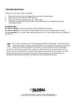 Предварительный просмотр 7 страницы Global 246718 User Manual