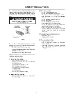 Предварительный просмотр 3 страницы Global 261120 Owner'S Manual