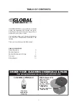 Предварительный просмотр 2 страницы Global 261121 Owner'S Manual