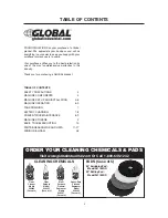 Preview for 2 page of Global 261123 Owner'S Manual