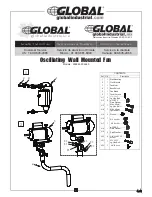 Global 292649 Assembly Instructions предпросмотр