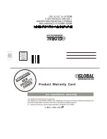 Предварительный просмотр 4 страницы Global 292CP319A Owner'S Manual