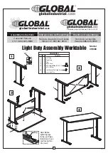 Предварительный просмотр 1 страницы Global 319068 Assembly Instructions